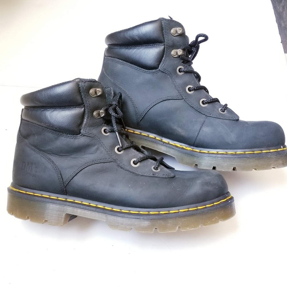 Doc Martens Burnham 6 hole industrial boots